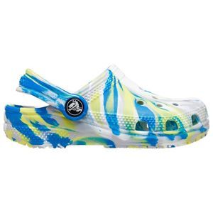 NWT & BOX Kids Crocs Classic Marbled Clog